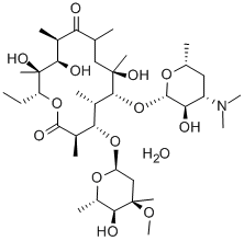 CAS#: 59319-72-1, Erythromycin A Dihydrate