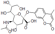 CAS#: 59322-44-0, 2'-(4-Methylumbelliferyl)-alpha-D-N-Acetylneuraminic Acid