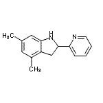 CAS#: 593232-97-4, 4,6-Dimethyl-2-(2-Pyridinyl)Indoline