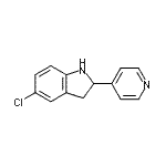 CAS#: 593234-55-0, 5-Chloro-2-(4-Pyridinyl)Indoline