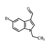 CAS#: 593235-94-0, 5-Bromo-1-Ethyl-1H-Indole-3-Carbaldehyde