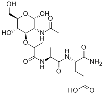 CAS#: 59331-38-3, Ac-Muramyl-Ala-Glu-NH2