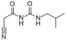 CAS 登录号：59341-75-2， N-氰基乙酰基-N'-异丁基脲