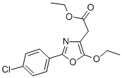 CAS#: 59399-41-6, Ethyl 2-(4-Chlorophenyl)-5-Ethoxy-4-Oxazoleacetate