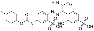 CAS#: 59405-30-0, 6-Amino-4-Hydroxy-5-[[4-[[[(4-Methylcyclohexyl)Oxy]Carbonyl]Amino]-2-Sulphophenyl]Azo]Naphthalene-2-Sulphonic Acid