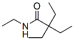 CAS 登录号：59410-28-5， N,2,2-三乙基丁酰胺