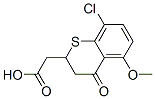 CAS#: 59429-75-3, 8-Chloro-3,4-Dihydro-5-Methoxy-4-Oxo-2H-1-Benzothiopyran-2-Acetic Acid