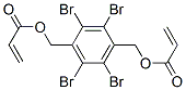 CAS 登录号:59447-51-7, (四溴-1,4-亚苯基)二亚甲基二丙烯酸酯