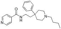 CAS#: 59455-24-2, 1-Butyl-4-Phenyl-4-Isonicotinoylaminoethylpiperidine