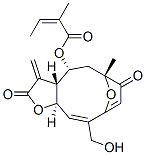 CAS#: 59481-48-0, (Z)-2-Methyl-2-Butenoic Acid (3aR,4R,6R,10Z,11aR)-2,3,3a,4,5,6,7,11alpha-Octahydro-10-Hydroxymethyl-6-Methyl-3-Methylene-2,7-Dioxo-6,9-Epoxycyclodeca[b]Furan-4-Yl Ester