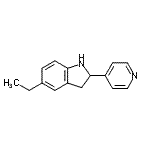 CAS#: 594817-06-8, 5-Ethyl-2-(4-Pyridinyl)Indoline