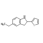 CAS#: 594817-07-9, 5-Ethyl-2-(2-Thienyl)Indoline