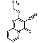 CAS 登录号：594854-08-7， 2-乙氧基-4-氧代-4H-吡啶并[1,2-a]嘧啶-3-甲腈