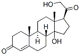 CAS 登录号：595-71-1， 14,21-二羟基孕甾-4-烯-3,20-二酮