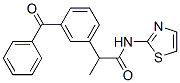 CAS#: 59512-34-4, 2-(3-Benzoylphenyl)-N-(2-Thiazolyl)Propionamide