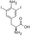 CAS 登录号：59515-83-2， 4-氨基-3,5-二碘-L-苯丙氨酸