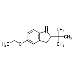 CAS#: 595547-06-1, 5-Ethoxy-2-(2-Methyl-2-Propanyl)Indoline