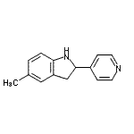 CAS#: 595547-88-9, 5-Methyl-2-(4-Pyridinyl)Indoline
