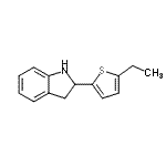 CAS#: 595548-67-7, 2-(5-Ethyl-2-Thienyl)Indoline
