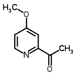 CAS 登录号：59576-28-2， 1-(4-甲氧基-2-吡啶基)乙酮