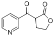 CAS 登录号：59578-61-9， 二氢-3-(3-吡啶甲酰基)-2-(3H)-呋喃酮