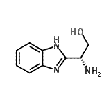 CAS 登录号：59592-37-9， (2R)-2-氨基-2-(1H-苯并咪唑-2-基)乙醇