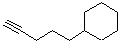 CAS 登录号：5963-75-7， 4-戊炔-1-基环己烷