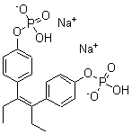 CAS 登录号：5965-09-3， 己烯雌酚磷酸钠