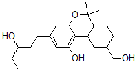 CAS 登录号:59652-70-9, 3',11-二羟基-delta(9)-四氢大麻酚