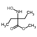 CAS 登录号：596806-73-4， 甲基2-乙基-2-(羟基氨基)丁酸酯