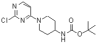 CAS 登录号：596817-49-1， [1-(2-氯-4-嘧啶基)-4-哌啶基]-氨基甲酸叔丁酯