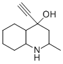 CAS 登录号：59693-01-5， 4-乙炔基-2-甲基十氢喹啉-4-醇