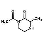 CAS#: 59702-05-5, 1-Acetyl-3-Methyl-2-Piperazinone