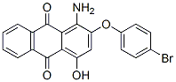 CAS 登录号:59722-76-8, 1-氨基-2-(4-溴苯氧基)-4-羟基蒽醌