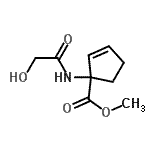 CAS#: 597540-52-8, Methyl 1-(Glycoloylamino)-2-Cyclopentene-1-Carboxylate
