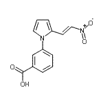 CAS#: 597545-01-2, 3-{2-[(E)-2-Nitrovinyl]-1H-Pyrrol-1-Yl}Benzoic Acid
