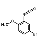 CAS#: 597545-16-9, 4-Bromo-2-Isothiocyanato-1-Methoxybenzene