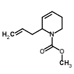 CAS 登录号：597581-10-7， 甲基6-烯丙基-3,6-二氢-1(2H)-吡啶羧酸酯
