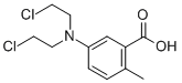 CAS#: 5977-36-6, 5-[Bis(2-chloroethyl)amino]-2-methyl-Benzoic acid