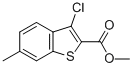 CAS#: 59812-34-9, Methyl 3-chloro-6-methylbenzo[b]thiophene-2-carboxylate
