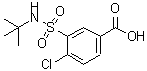 CAS#: 59815-50-8, 3-[(Tert-Butylamino)Sulfonyl]-4-Chlorobenzoic Acid