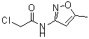 CAS 登录号：59826-53-8， 2-氯-N-(5-甲基-1,2-恶唑-3-基)乙酰胺