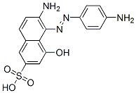 CAS#: 59836-94-1, 6-Amino-5-[(4-Aminophenyl)Azo]-4-Hydroxynaphthalene-2-Sulphonic Acid