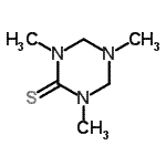 CAS#: 59887-80-8, 1,3,5-Trimethyl-1,3,5-Triazinane-2-Thione