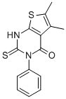 CAS#: 59898-64-5, 5,6-Dimethyl-3-Phenyl-2-Thioxo-2,3-Dihydrothieno[2,3-d]Pyrimidin-4(1H)-One