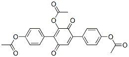 CAS#: 59903-98-9, 3-(Acetyloxy)-2,5-Bis(4-(Acetyloxy)Phenyl)-2,5-Cyclohexadiene-1,4-Dione