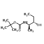 CAS#: 599206-98-1, 2-Methyl-2-Propanyl [(2R,3S)-3-Hydroxy-2-Pentanyl]Carbamate