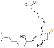 CAS#: 59982-03-5, (Z)-7-[(1R,2R,3R)-3-Hydroxy-2-[(1E,3S)-3-Hydroxy-9-Methyldeca-1,8-Dienyl]-5-Oxocyclopentyl]Hept-5-Enoic Acid