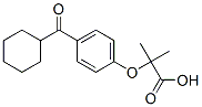 CAS#: 60012-94-4, 2-[4-(Cyclohexylcarbonyl)Phenoxy]-2-Methylpropanoic Acid