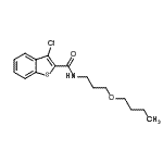CAS#: 600122-29-0, N-(3-Butoxypropyl)-3-chloro-1-benzothiophene-2-carboxamide